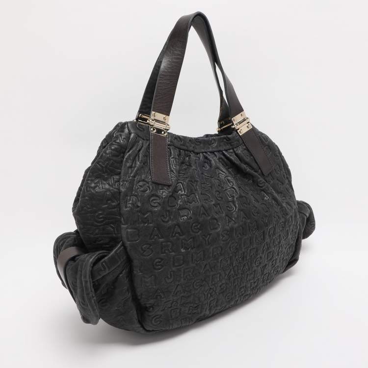 Pre Owned Marc by Marc Jacobs Grey Leather Satchel