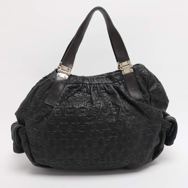 Pre Owned Marc by Marc Jacobs Grey Leather Satchel