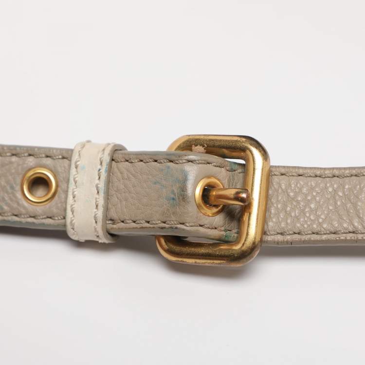 Pre Owned Marc by Marc Jacobs Black Leather Classic Q Francesca Tote