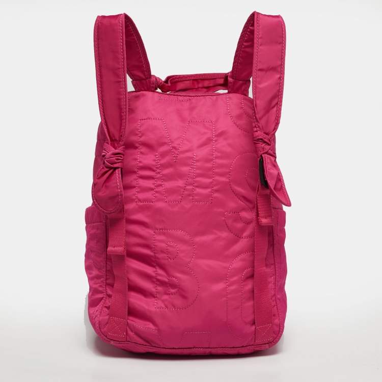 Pre Owned Marc by Marc Jacobs Pink Nylon Backpack