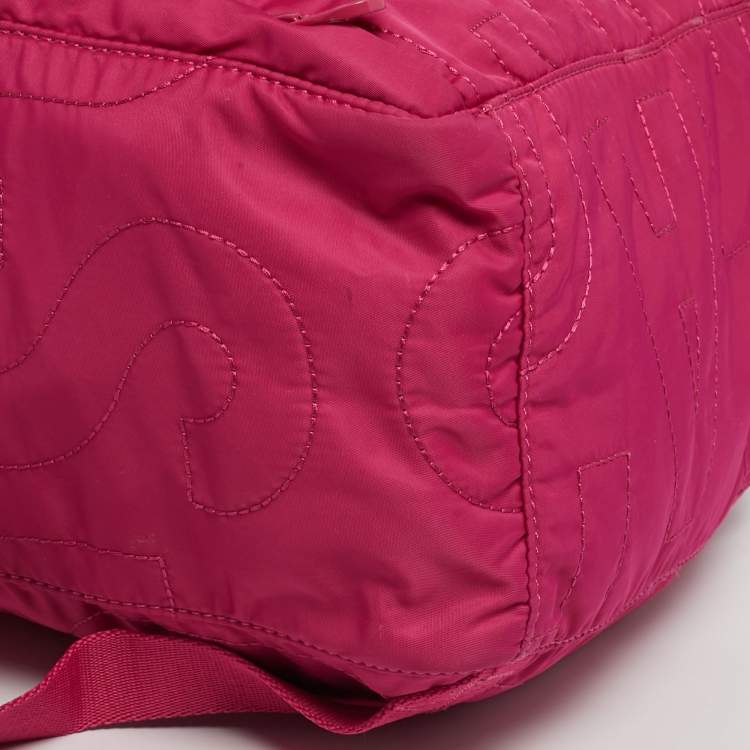 Pre Owned Marc by Marc Jacobs Pink Nylon Backpack