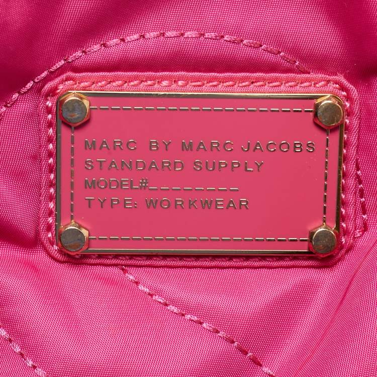 Pre Owned Marc by Marc Jacobs Pink Nylon Backpack