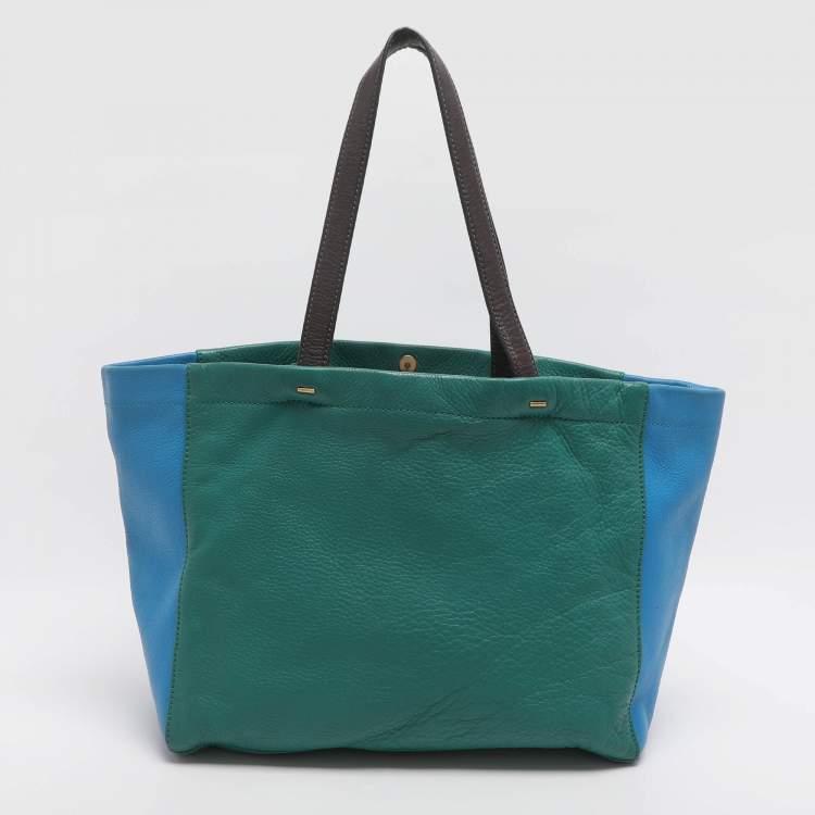Pre Owned Marc by Marc Jacobs Multicolor Leather Tote