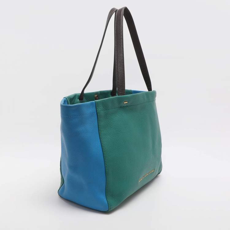 Pre Owned Marc by Marc Jacobs Multicolor Leather Tote