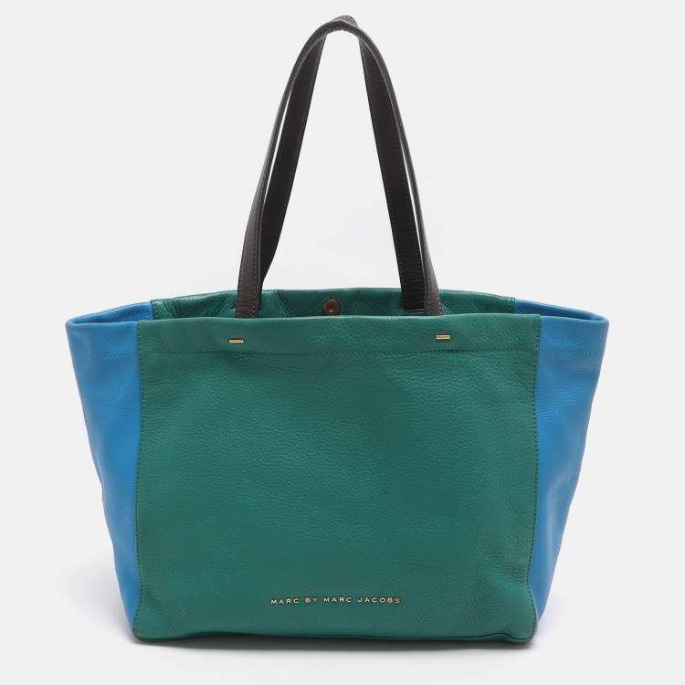 Pre Owned Marc by Marc Jacobs Multicolor Leather Tote