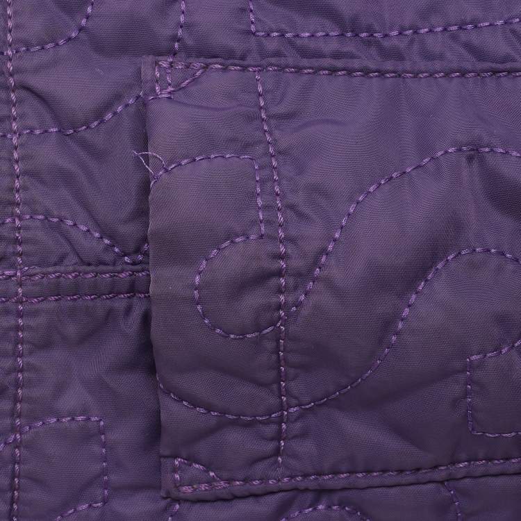 Pre Owned Marc by Marc Jacobs Pretty Medium Purple Nylon Tote