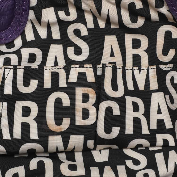 Pre Owned Marc by Marc Jacobs Pretty Medium Purple Nylon Tote