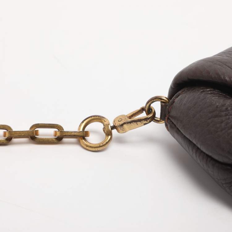 Pre Owned Marc by Marc Jacobs Brown Leather Crossbody Bag