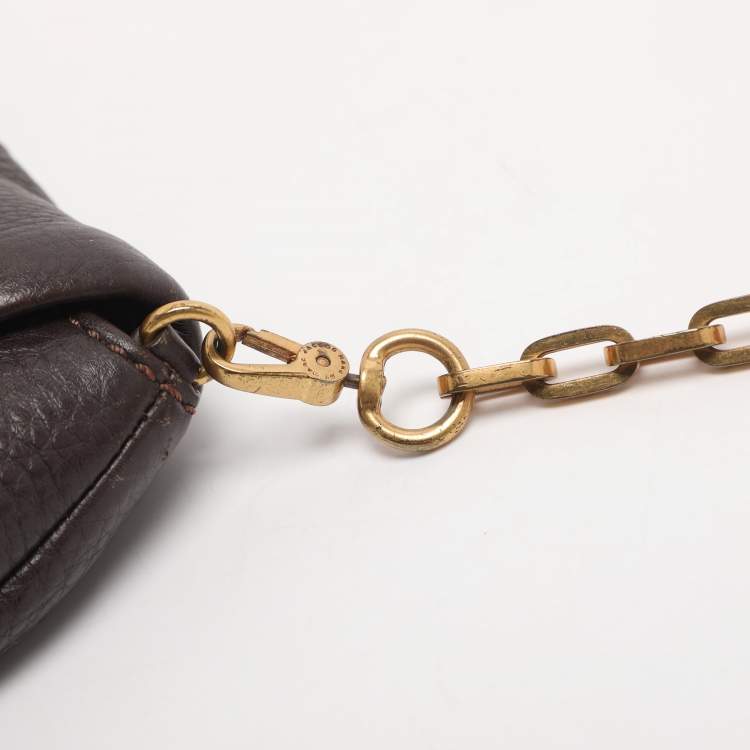 Pre Owned Marc by Marc Jacobs Brown Leather Crossbody Bag