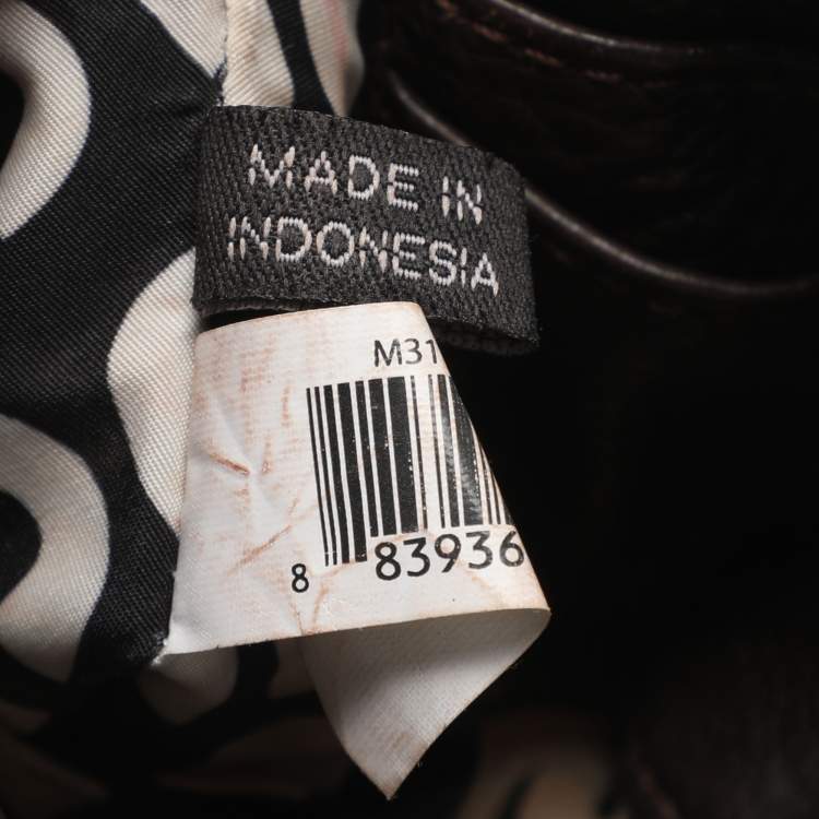 Pre Owned Marc by Marc Jacobs Brown Leather Crossbody Bag