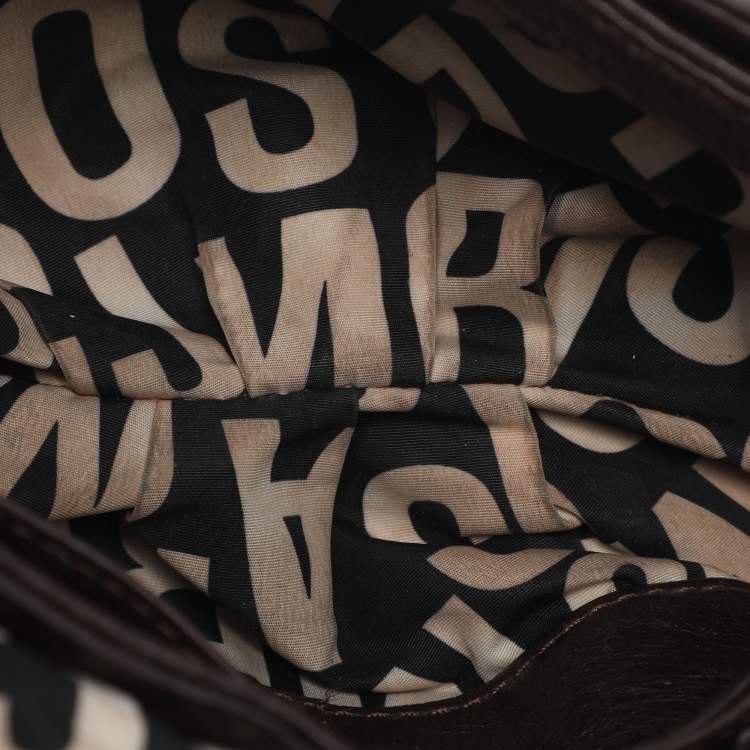 Pre Owned Marc by Marc Jacobs Brown Leather Crossbody Bag