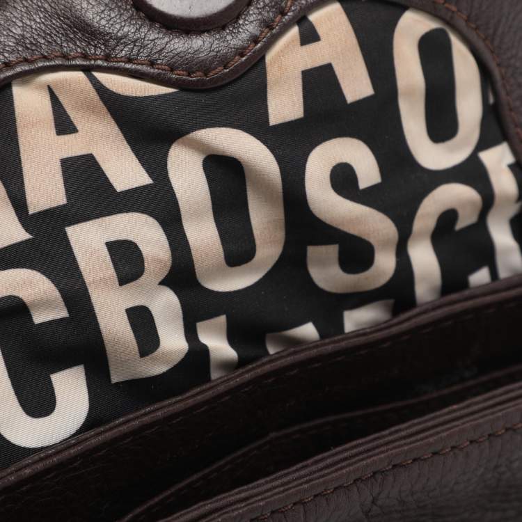 Pre Owned Marc by Marc Jacobs Brown Leather Crossbody Bag