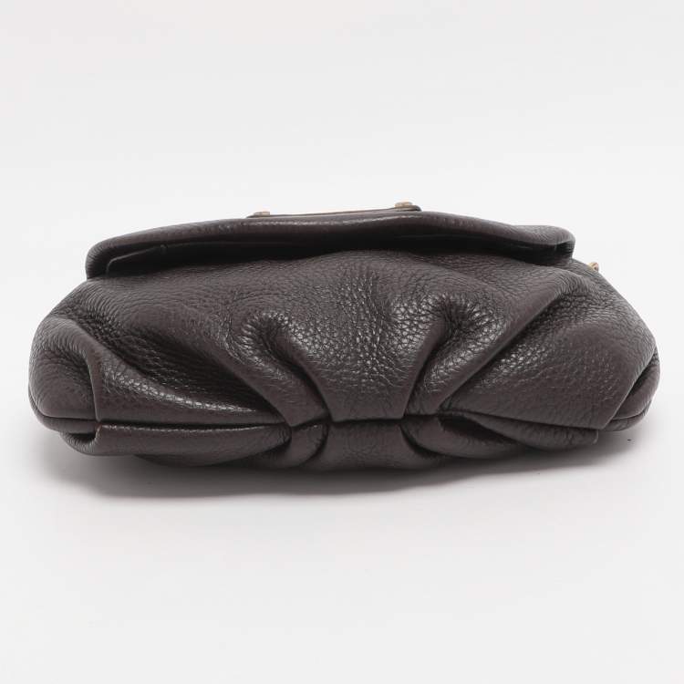 Pre Owned Marc by Marc Jacobs Brown Leather Crossbody Bag