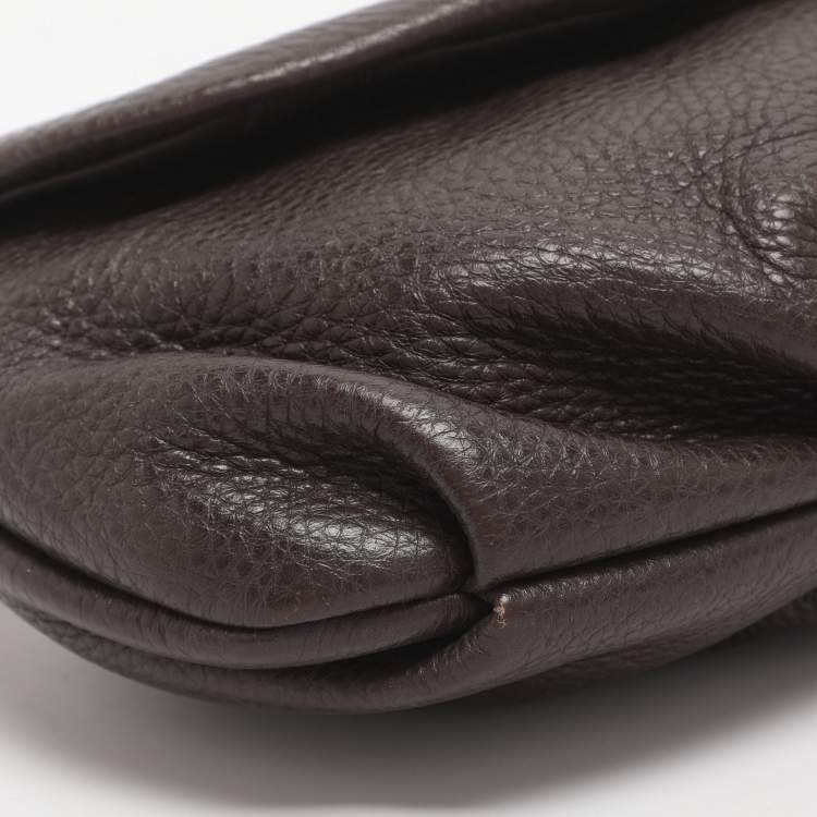 Pre Owned Marc by Marc Jacobs Brown Leather Crossbody Bag