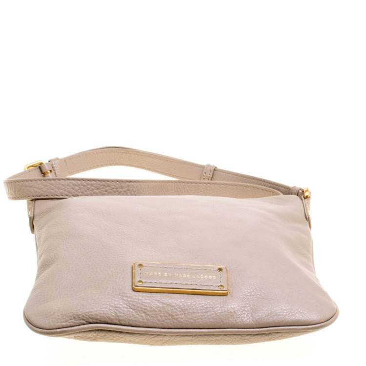 مملوكة مسبقًا Marc by Marc Jacobs Grey Leather Crossbody Bag