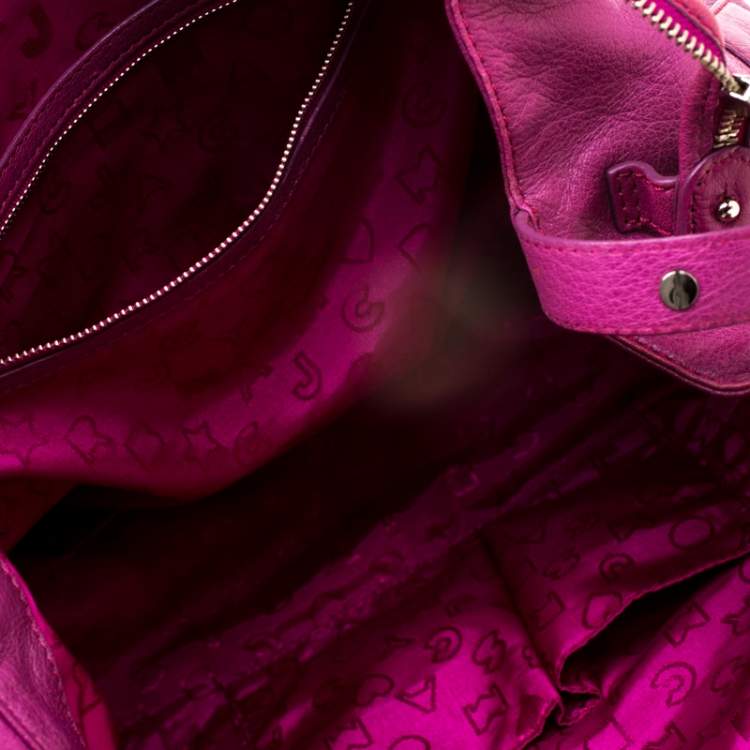 Pre Owned Marc by Marc Jacobs Pink Leather Preppy Satchel