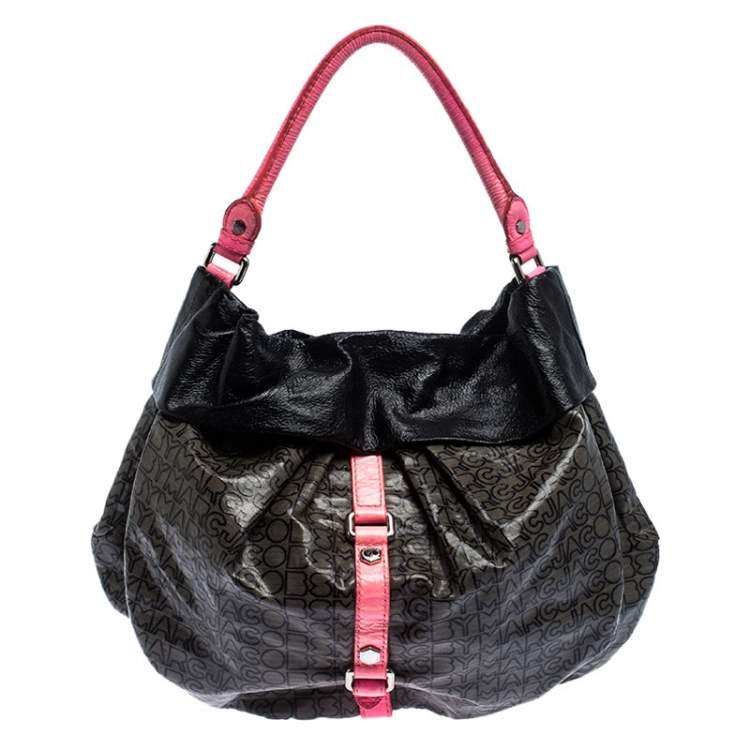 Pre Owned Marc By Marc Jacobs Multicolor Coated Fabric and Leather Lil Riz Hobo