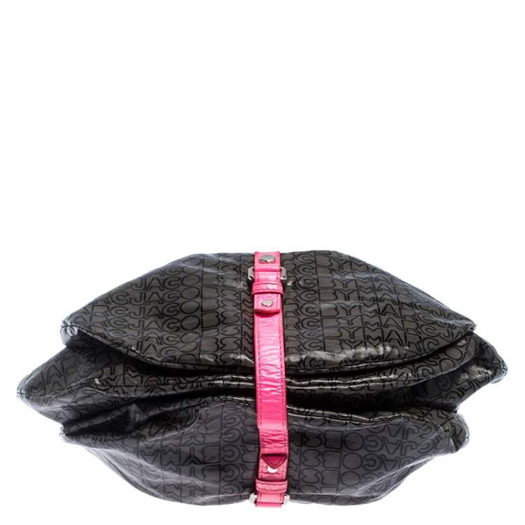 Pre Owned Marc By Marc Jacobs Multicolor Coated Fabric and Leather Lil Riz Hobo