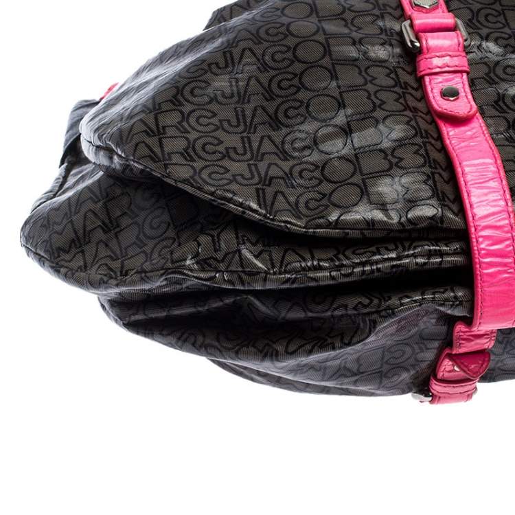 Pre Owned Marc By Marc Jacobs Multicolor Coated Fabric and Leather Lil Riz Hobo