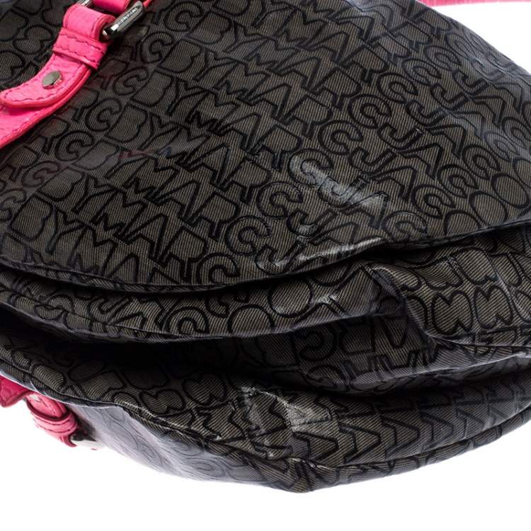 Pre Owned Marc By Marc Jacobs Multicolor Coated Fabric and Leather Lil Riz Hobo