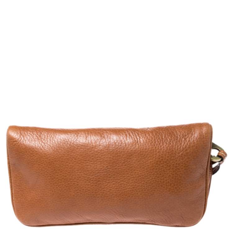 Pre Owned Marc by Marc Jacobs Brown Leather Wristlet