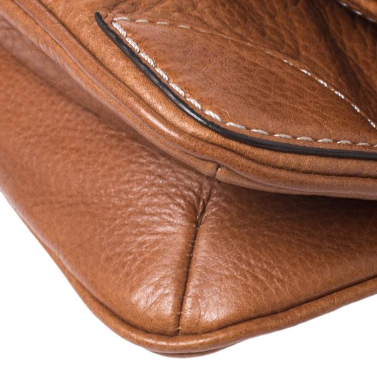 Pre Owned Marc by Marc Jacobs Brown Leather Wristlet