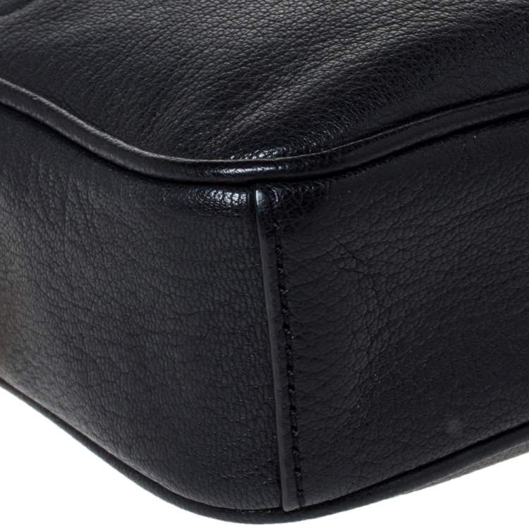 Pre Owned Marc by Marc Jacobs Black Leather Sally Shoulder Bag