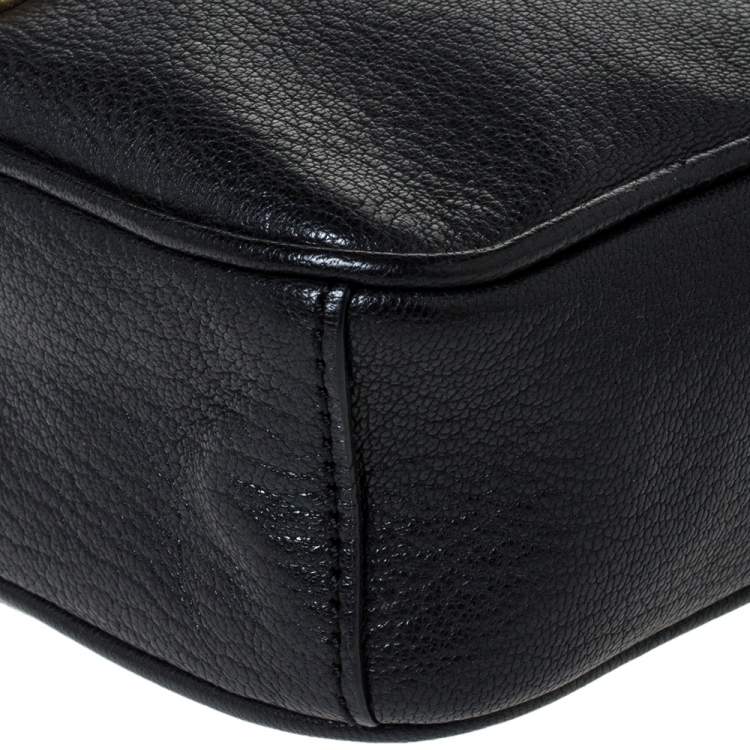 Pre Owned Marc by Marc Jacobs Black Leather Sally Shoulder Bag