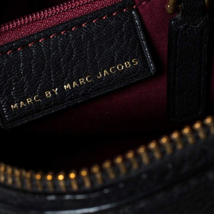 Pre Owned Marc by Marc Jacobs Black Leather Sally Shoulder Bag