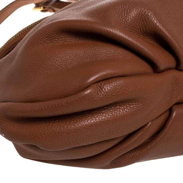 Pre Owned Marc by Marc Jacobs Tan Leather Classic Q Natasha Crossbody Bag