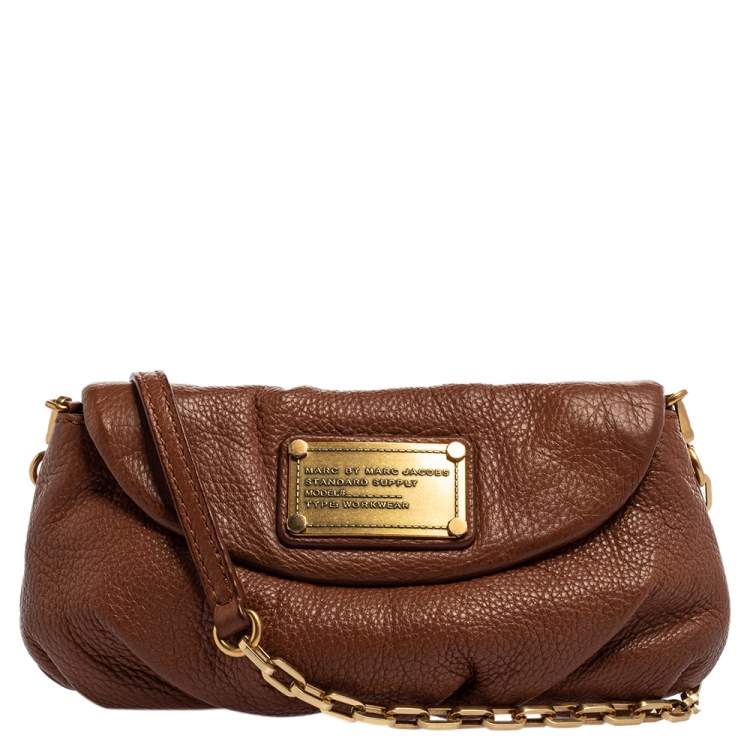Marc by Marc Jacobs Standard Supply Workwear Beige Leather
