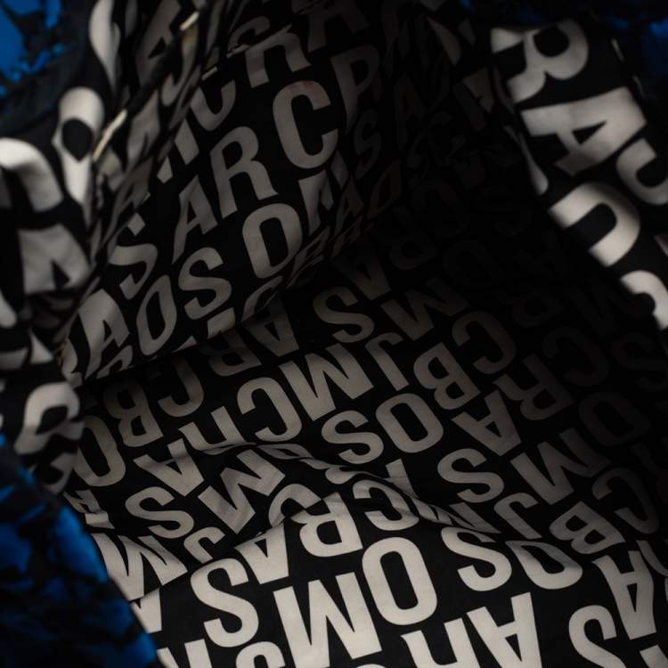 Pre Owned Marc by Marc Jacobs Blue/Black Nylon Pretty Tate Tote