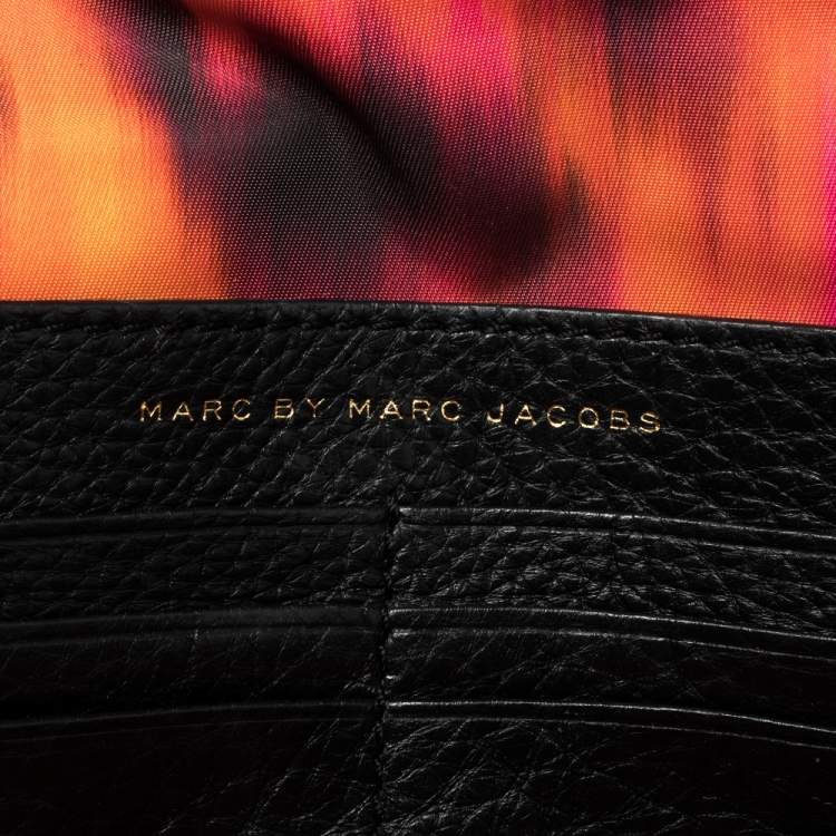 Pre Owned Marc by Marc Jacobs Black Leather Bianca Jane On A Leash Crossbody Bag