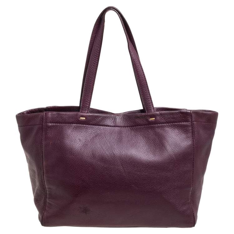 Pre Owned Marc by Marc Jacobs Black Leather What's The T Woodland Tote 
