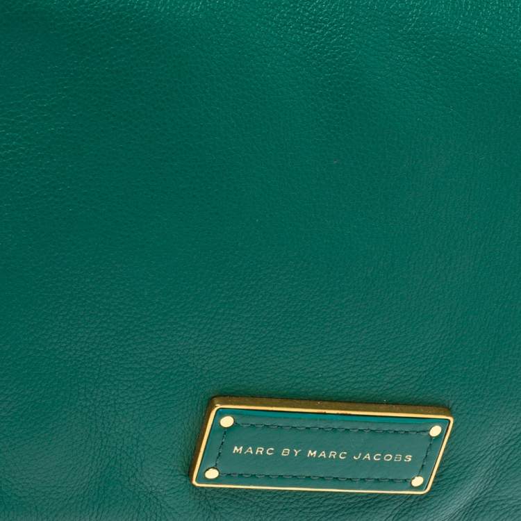 Pre Owned Marc by Marc Jacobs Green Leather Too Hot To Handle Shoulder Bag