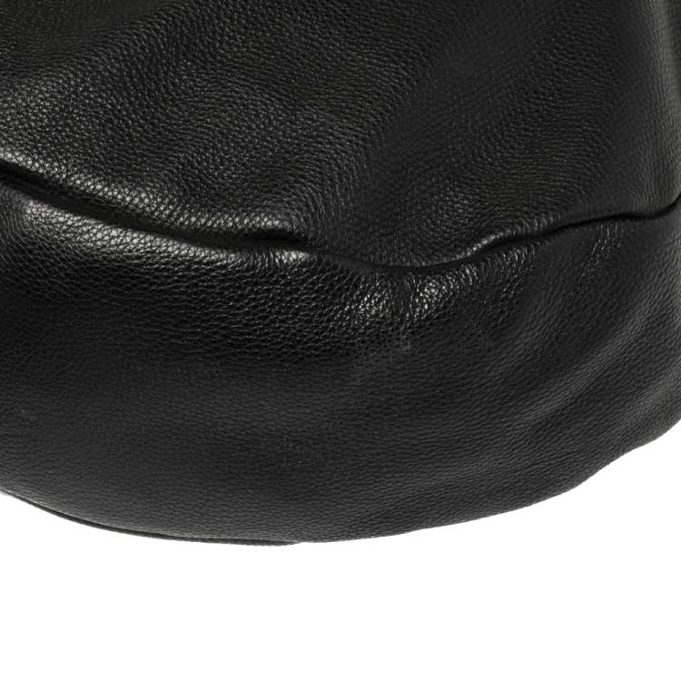 Pre Owned Marc by Marc Jacobs Black Leather Classic Q Hillier Hobo