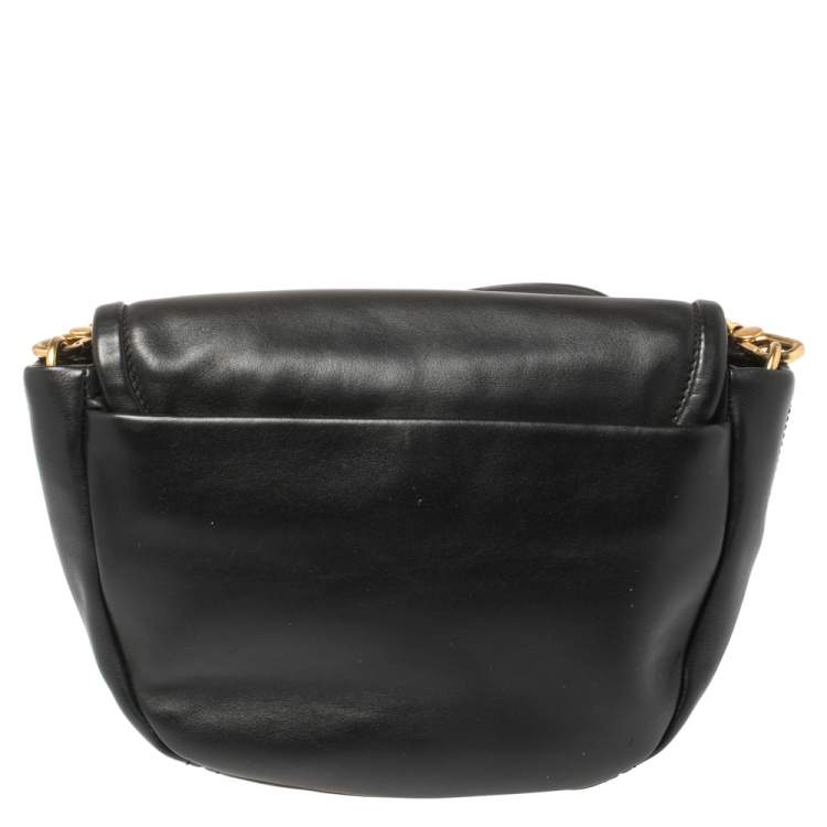 Pre Owned Marc by Marc Jacobs Black Leather Crossbody Bag