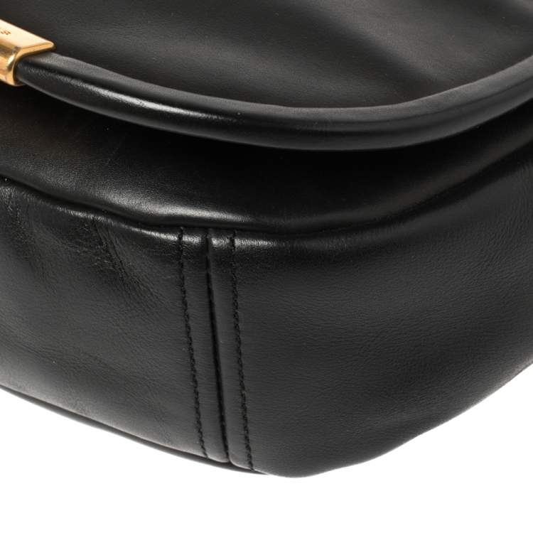 Pre Owned Marc by Marc Jacobs Black Leather Crossbody Bag