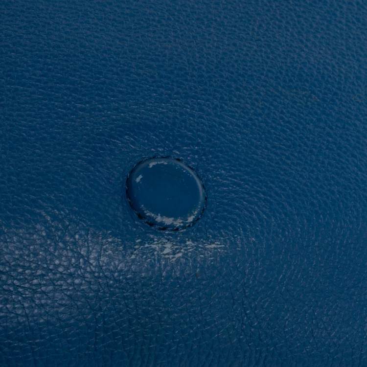 Pre Owned Marc Jacob's Blue Leather Too Hot To Handle Crossbody Bag