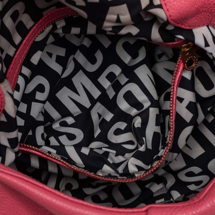 Pre Owned Marc by Marc Jacobs Coral Pink Leather Classic Q Natasha Crossbody Bag