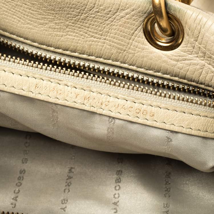 Pre Owned Marc by Marc Jacobs Tricolor Lizard Embossed Leather Too Hot to Handle Tote