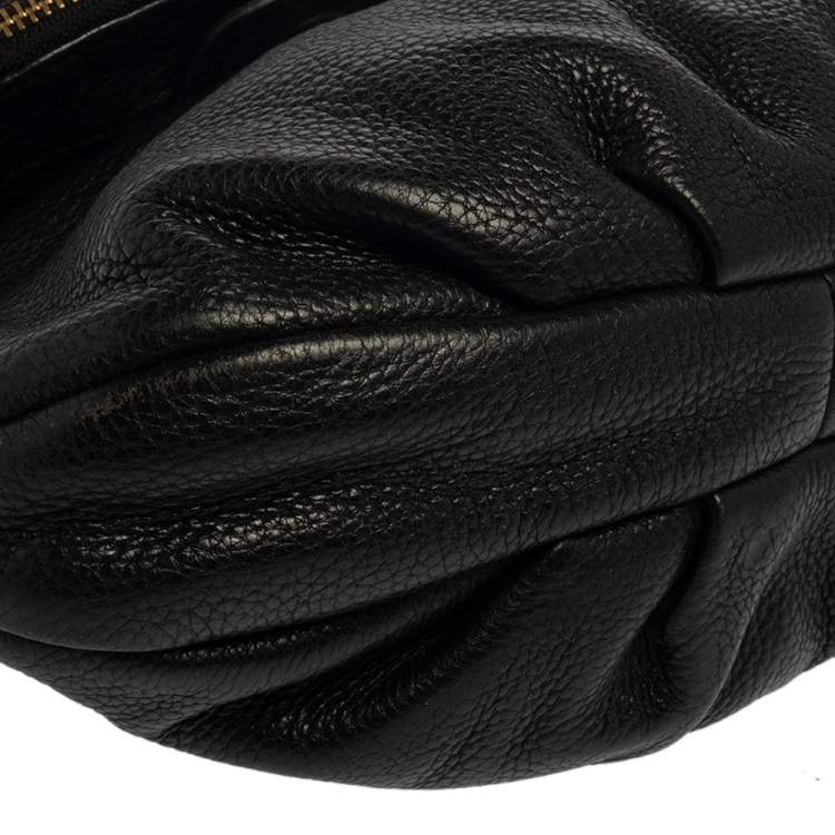 Pre Owned Marc by Marc Jacobs Black Leather Classic Q Natasha Crossbody Bag