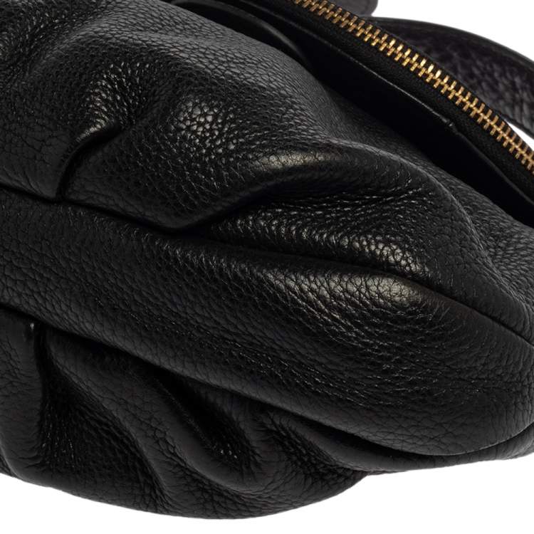 Pre Owned Marc by Marc Jacobs Black Leather Classic Q Natasha Crossbody Bag