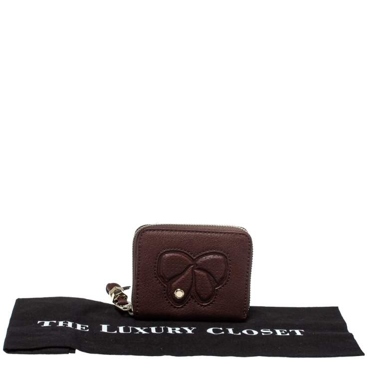 مملوكة مسبقًا Marc by Marc Jacobs Brown Leather Zip Around Wallet