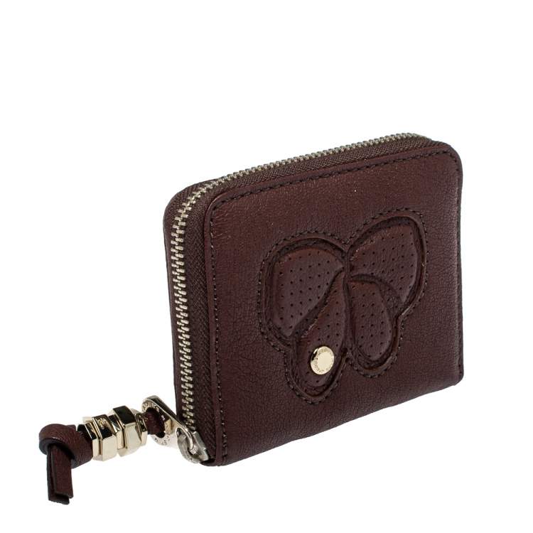 مملوكة مسبقًا Marc by Marc Jacobs Brown Leather Zip Around Wallet