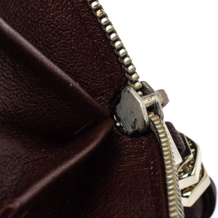 مملوكة مسبقًا Marc by Marc Jacobs Brown Leather Zip Around Wallet