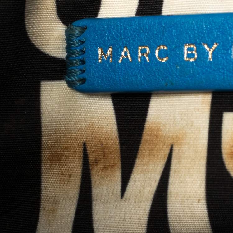 مملوكة مسبقًا Marc by Marc Jacobs Blue Leather Classic Q Isabelle Crossbody Bag