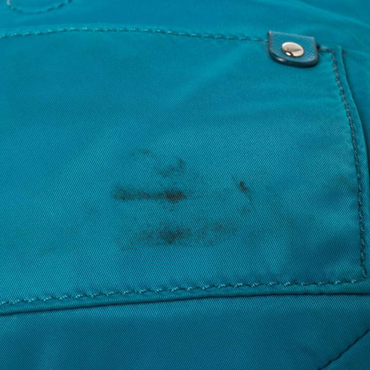 Pre Owned Marc by Marc Jacobs Teal Preppy Natasha Crossbody Bag