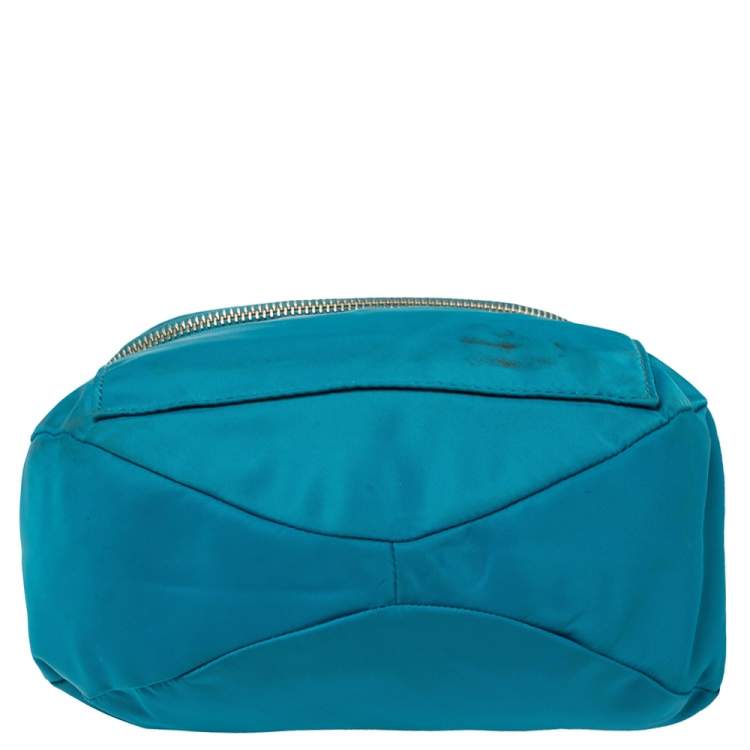 Pre Owned Marc by Marc Jacobs Teal Preppy Natasha Crossbody Bag