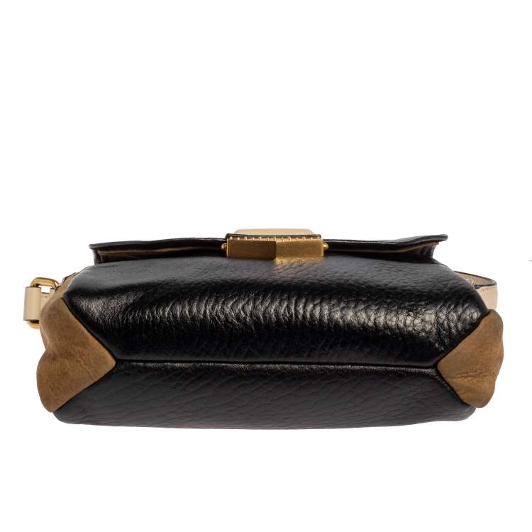 Pre Owned Marc By Marc Jacobs Multicolor Leather And Nubuck Crossbody Bag